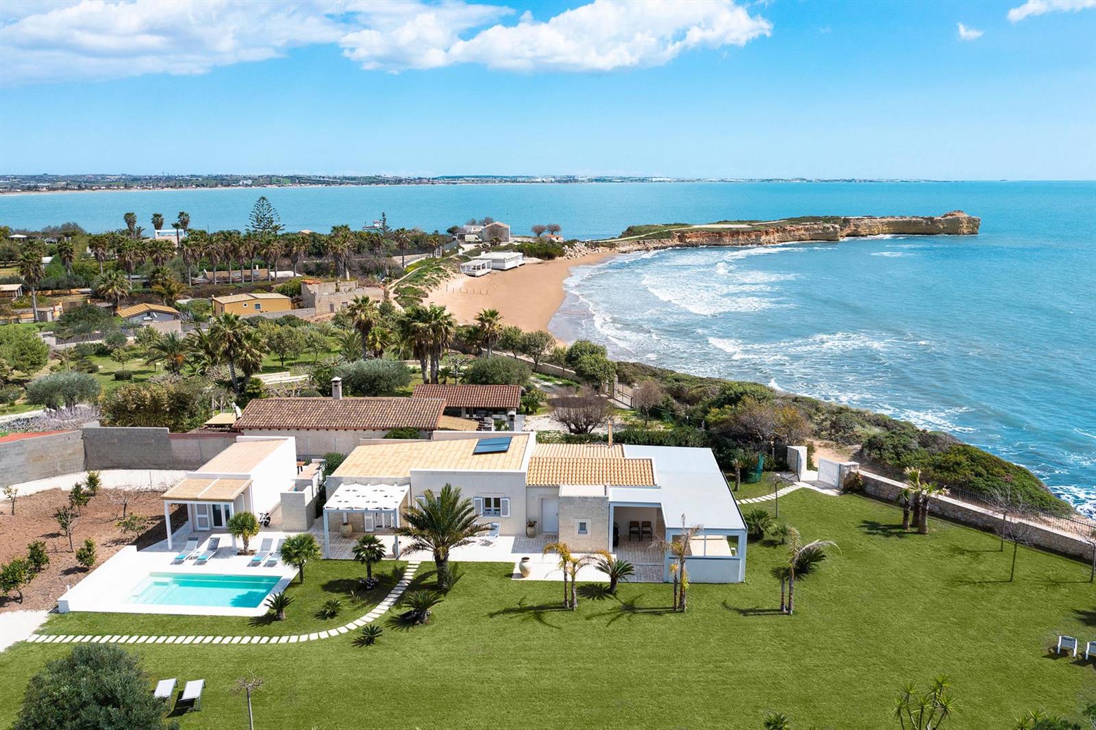 Villas en bord de mer en Sicile